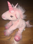 Build a bear Pink unicorn Plush Toys