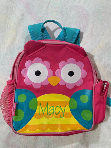 Stephen joseph Owl toddler size backpack Bag