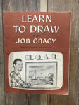 Learn to draw fair to good condition, no markings Educational