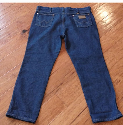 Wrangler 38X30 bootcut wrangler jeans excellent used condition 38