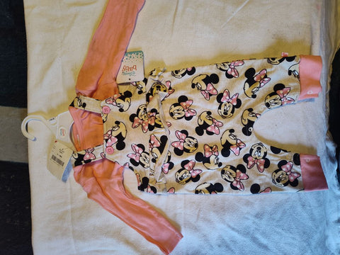 Disney Baby New Minnie Mouse overalls 3-6 Months