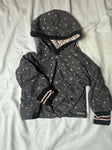 Matilda Jane Black star hoodie EUC 2T