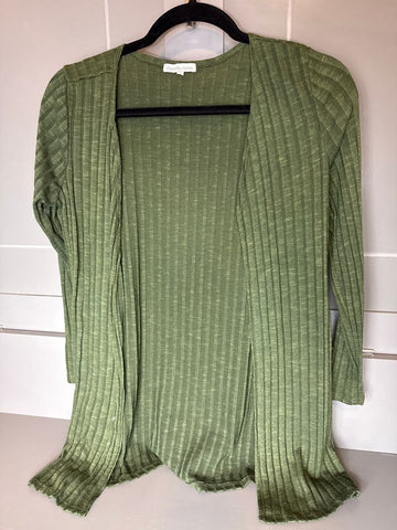 Charlotte Russe Hunter Green cardigan EUC Women's - S