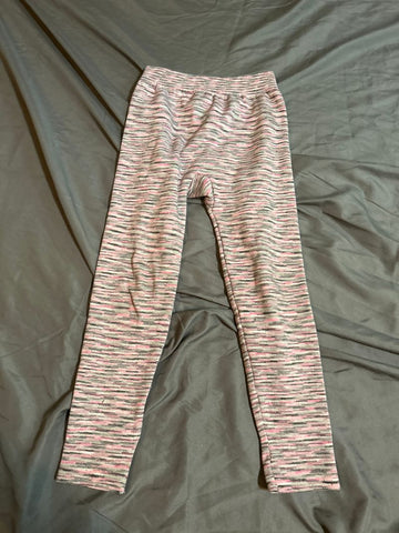 Faded Glory Pink, grey legging, very warm 7