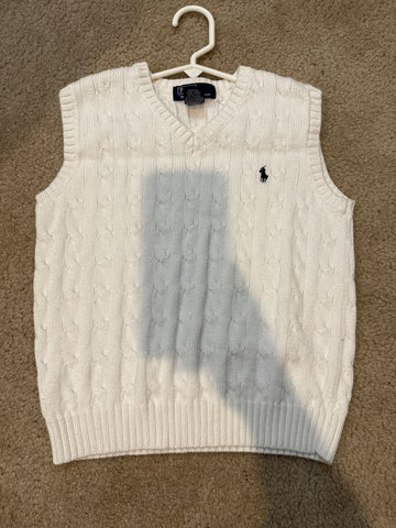 Ralph Lauren Polo sweater vest 6T/6X