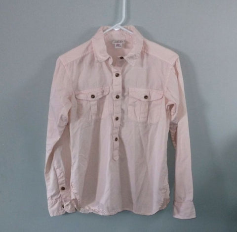 Ariat Light pink western wear button up shirt XS EUC Women's - XS