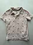 Carters Size 4T light pink polo with Dinos 4T/4
