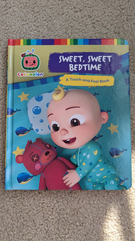 Cocomelon Sweet sweet bedtime touch & feel book Infant (0-2 yrs)