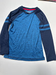 Jumping Beans Blue navy and red lg sleeve 6T/6X