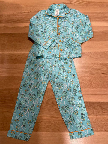 Disney Soul buttonup pjs- mild pilling throughout 7