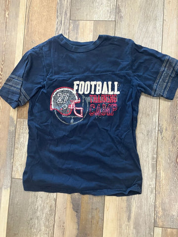 tee shirt - Navy Blue Football training camp 8