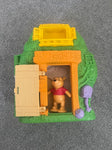 Disney Vintage whinnie the Pooh treehouse. Opens up and also has tigger. Figures and Animals
