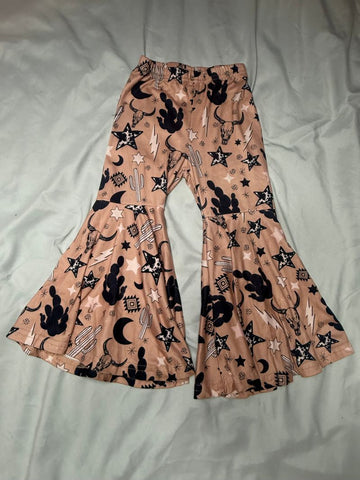 Unknown Western bellbottoms 1T/2T NWOT 24 Months