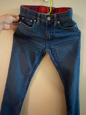 Levi Strauss Boys Levi 511 10 reg 25x26 great cond 10