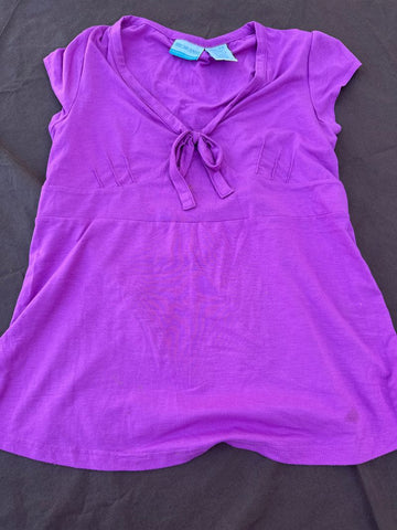 Announcement Purple short sleeve Women's Small 4-6