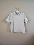 Cat & Jack Light blue swim rash guard shirt brand new M size 8 8