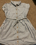 Wonder Nation Size XXL 18 striped dress 16