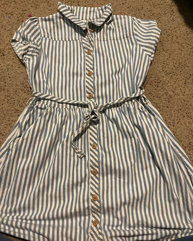 Wonder Nation Size XXL 18 striped dress 16
