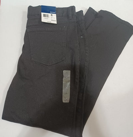NEW Basic Editions Black Jeans Sz 4 Women's 4