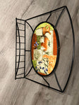 Counter Art Porcelain tile cookbook holder Decor