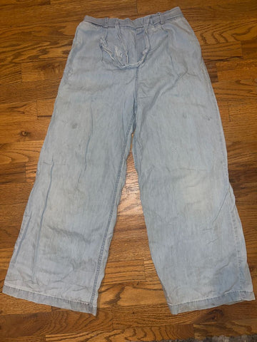 Cooper Key Soft wide leg elastic waist Play condition some stains 10