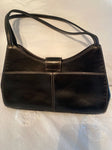Fossil Black leather purse Miscellaneous