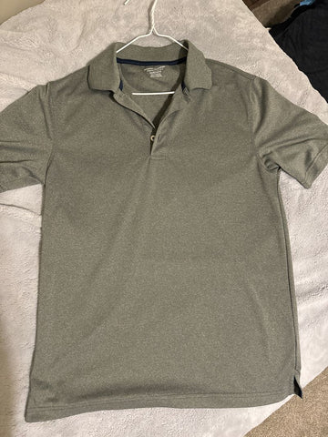 Amazon basics Medium gray polo Men's - XS