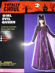 NEW Girl Evil Queen Hoop Skirt Purple Halloween Costume Small 6T/6X