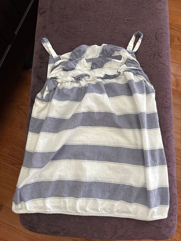 Loft Purple and white stripe Women's - M
