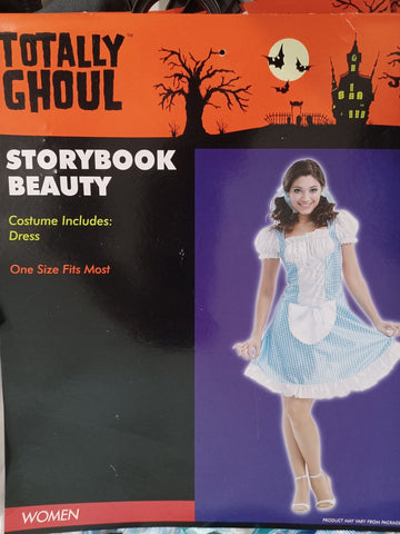 NEW Dorothy Costume Wizard of Oz Fits S/M Women's - M
