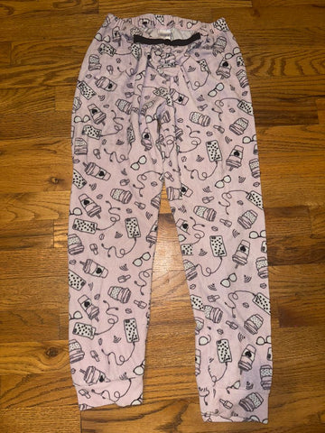 The Childrens Place Plush lavender pants 12
