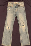 Abercrombie Kids Size 7/8 distressed jeans worn once 7