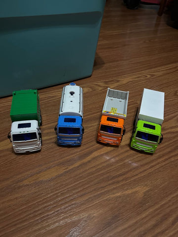 Unk Set of 4 truck toys Plush Toys