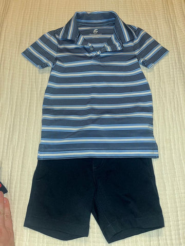 Class Club Like new navy/blue set 3T/3
