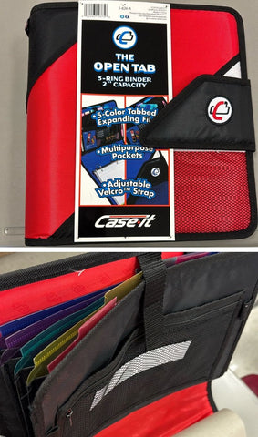 Case It New Case It Velcro binder Classroom Tools