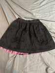 Hartstrings Black velvet skirt with pink tule underneath 7