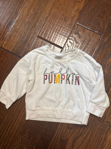Boutique Hello pumpkin 2T