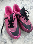 Nike Pink and black cleats 12 (Lil' Kid)