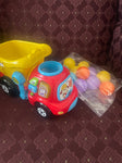VTech VTech dump truck with 11 toy balls. Great condition Toy Vehicles