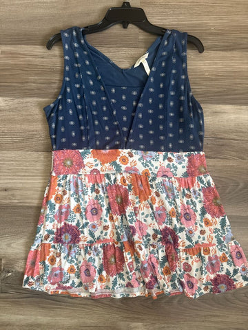 Matilda Jane Soft flowy floral tank Women's - L