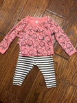 Tea Collection Strawberry outfit 0-3 Months